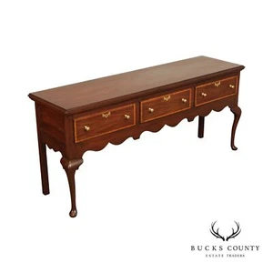 Henkel Harris Queen Anne Style 'Jamestown Colony' Mahogany Sideboard - Picture 1 of 12