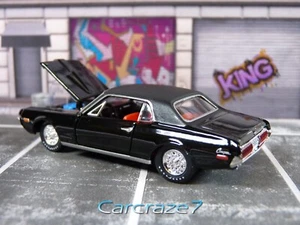 M2 Machines Black '68 Mercury Cougar XR-7G 302 2012 neumáticos de goma sueltos P1 - Imagen 1 de 3