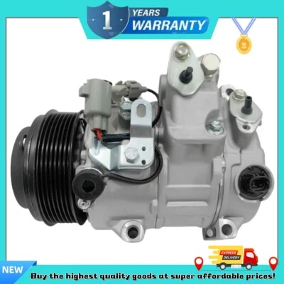 AC Compressor Fits Toyota Venza 3.5L 2010 2011 2012 2013 2014 New - Image 1 of 4