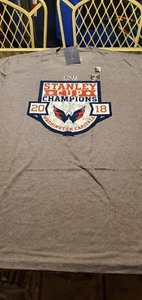 Washington Capitals NHL 2018 Stanley Cup champion shirt by fanatics XXL - Picture 1 of 3