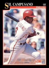 1991 Score Sil Campusano Philadelphia Phillies #847