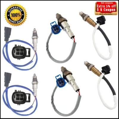 Juego de 4 sensores de oxígeno para Land Rover Range Rover 5,0 L 2013-2018 arriba+aguas abajo Foto 1 de 4