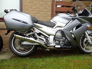 Yamaha FJR1300 2001 - 2017 Stainless Round GP Outlet ROAD LEGAL/RACE Exhausts - Picture 1 of 12