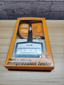 VTG HAWK DELUXE COMPRESSION TESTER W/INSTRUCTIONS - Picture 1 of 4