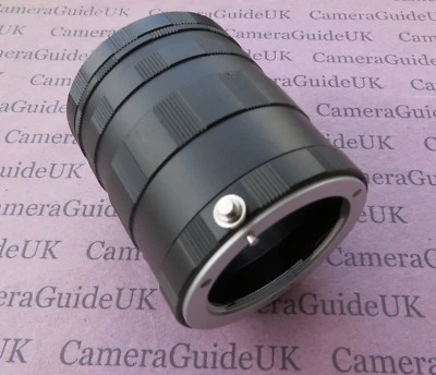 Macro Extension Tube Micro 4/3 for Panasonic Lumix DC-BGH1 DC-G100 DC-GX9    - Image 1 of 4