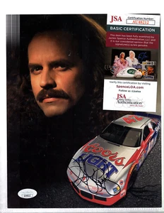 KYLE PETTY HOF Signed Autograph Auto NASCAR 8x10 Color Photo JSA π COA - Picture 1 of 4