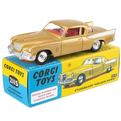 Corgi Model Club 211S - Studebaker Golden Hawk Diecast Model Car inc COA - Image 1 of 4
