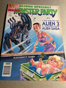 Cracked Monster Party Magazine #17 Aliens 3 August 1992 Alien Horror  - Picture 1 of 2