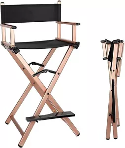 Aluminum Folding Directors Chair Makeup Chair,Makeup Artist Director Chair Ligh - Picture 1 of 7
