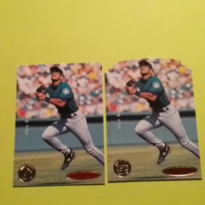 ALEX RODRIGUEZ -MARINERS -1995 UD CHAMPIONSHIP SERIES #184 & DIE-CUT PARALLEL - Picture 1 of 6