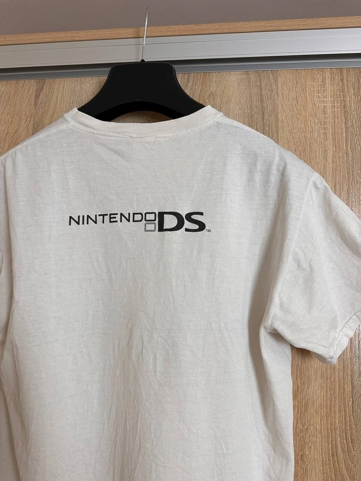 Camiseta Gráfica Promocional Nintendo DS De Colección Años 2000 Juego Sega Para Hombres Talla M Foto 1 de 4