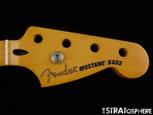 Fender Player II Mustang Bass PJ NECK Guitar 30" Scale Maple - Picture 1 of 6