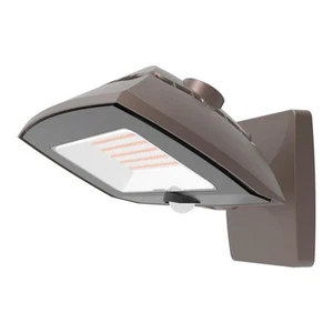 COMMERCIAL ELECTRIC ARFL 400W Equiv. 8000 Lumens CCT LED Motion Wall Flood Light - Picture 1 of 4