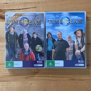 Time Team Codnar Castle Friars Wash DVD 2 Set Tony Robinson PAL ALL VGC - Picture 1 of 6