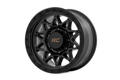Rough Country 78 Series Semi Gloss Black Wheel 18x9 | 8x6.5 | -12mm  - 78181210B - Image 1 of 4