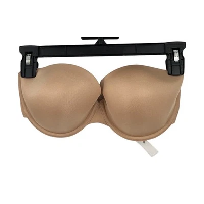 Sujetador Panache 7320 Porcelana Elan Moldeado Sin Tirantes Talla 32E 32DD FALTAN CORREAS Foto 1 de 3