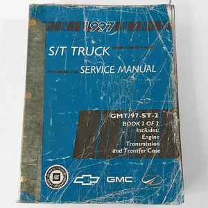 1997 Chevy S/T Truck Service Shop Repair Manual Chevrolet GMC Book 2 Only - Picture 1 of 9