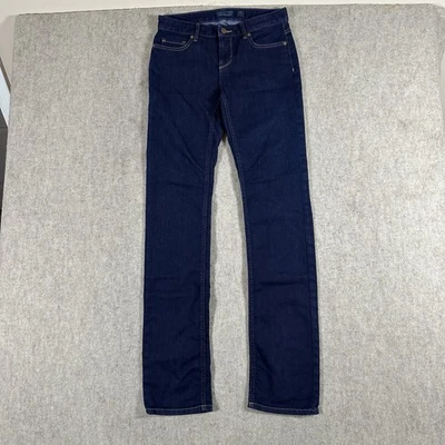 Pantalones de mezclilla rectos Patagonia para mujer talla 26/2 (28x32) algodón orgánico #55110 Foto 1 de 4