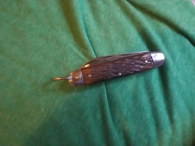 Navaja de bolsillo Kingston vintage de la Segunda Guerra Mundial EE. UU.  Foto 1 de 4