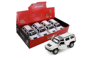 Hummer H3 SUV, White - Showcasts 68240D - 1/24 Scale Diecast Model Toy Car - Picture 1 of 6