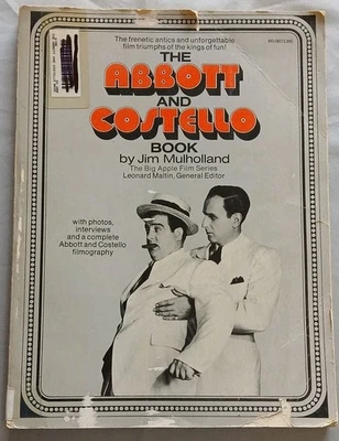 The Abbott and Costello Book by Jim Mulholland 1975 Ex-Library  - Image 1 of 4