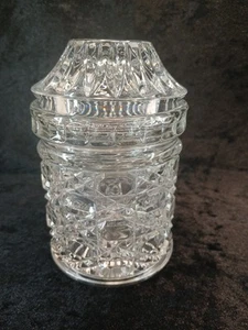 Tumble Up Pressed Glass 5 Inches Tall - Picture 1 of 10