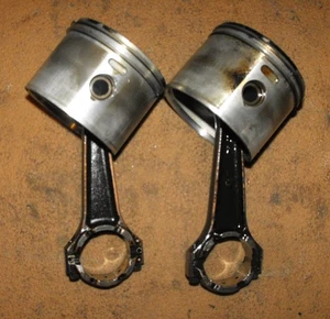 Evinrude 90 HP 2 Stroke E-TEC Piston And Rod Set (2) PN 5006735 Fits 2006-2012+ - Picture 1 of 3