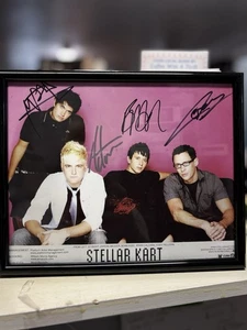 Stellar Kart Signed Band Photo Framed Autograph Christian Rock - Picture 1 of 3