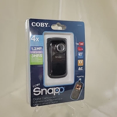 Camcorder Digital Camera Model COBY Snapp CAM3001S - Factory Sealed - Image 1 of 4