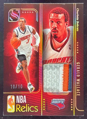 2024-25 Panini Silhouette NBA Reliquias Holo Dorado #REL-GWL Gerald Wallace/10 Foto 1 de 2