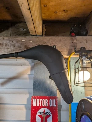 1989-2001 SUZUKI RM 80 DG tubo de escape cabeçalho/câmara de expansão e silenciador  - Imagem 1 de 4