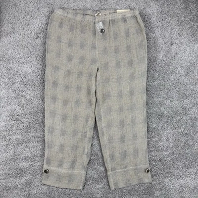 Soft Surroundings Linen Pants Women’s 1X NWT Wide Leg Full Length Lagenlook - Изображение 1 из 4
