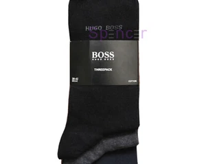 PACK DE 3 CALCETINES SUAVES DE PANTORRILLA HUGO BOSS PARA HOMBRE TODOS LOS COLORES TODAS LAS TALLAS NUEVO STOCK EN REINO UNIDO - Imagen 1 de 5