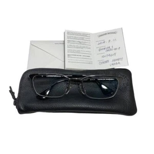 CHROME HEARTS Eyewear GROWLER I SV925 Black Glasses w/Invoice JAPAN JP - Picture 1 of 7