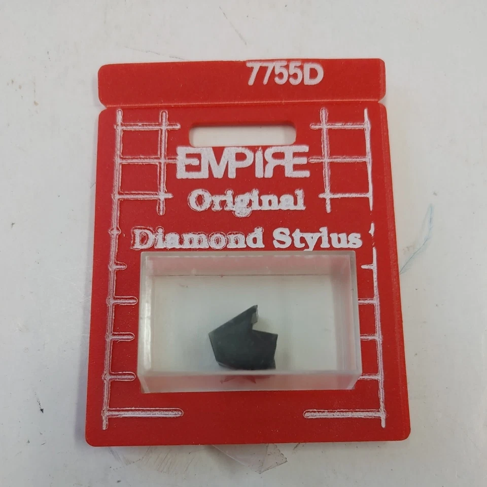 Repuesto Empire Diamond Stylus 7755D para cartucho Fisher MG-57 Foto 1 de 1