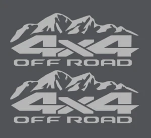 4x4 Off Road Decals Stickers Fits Dodge Ram 1500 2500 Dakota Truck Bedside Bed - Bild 1 von 7