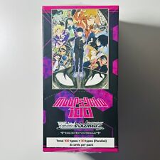 2020 Weiss Schwarz Mob Psycho 100 Booster Box [Unsearched] [Fair chance of SP]