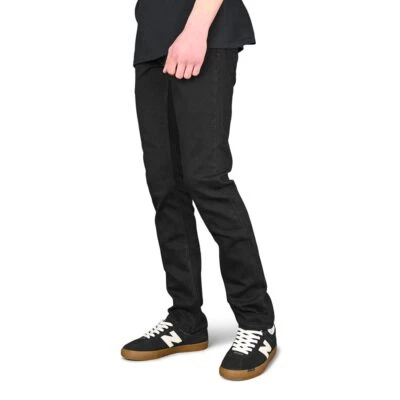 Volcom Vorta Slim Recto Vaqueros - Negro Exterior (SP24) - Imagen 1 de 4