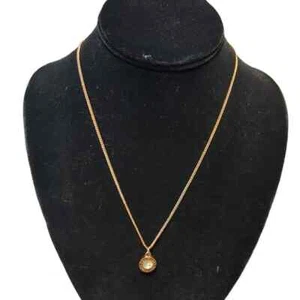 Collar Bala Colgante Círculo Tono Dorado G by Guess - Imagen 1 de 4