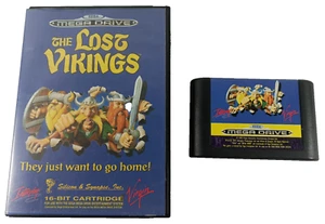 Jeu Sega Mega Drive en boite  The Lost Vikings  Envoi rapide et suivi - Picture 1 of 2