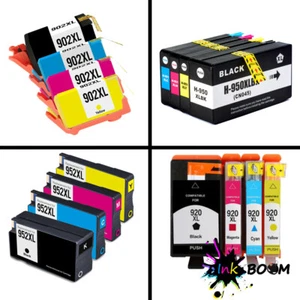 LOTE Reemplazo de Cartucho de Tinta para HP 920XL 952XL 902XL 950XL Officejet Pro 6958 6962 - Imagen 1 de 18