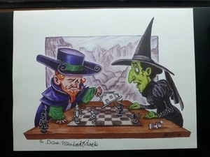 Meinhardt Raabe (Wizard Of Oz) Signed 8 x 10 Color Photo w COA - Bild 1 von 2