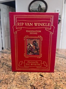 Easton Press RIP VAN WINKLE by Washington Irving -N C WYETH ADVENTURE CLASSICS - Picture 1 of 9