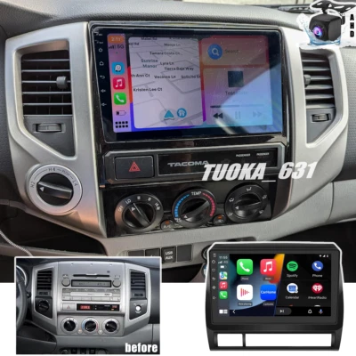 JBL For TOYOTA TACOMA 2005-2013 9"inch CarPlay Android Car Stereo Radio WiFi GPS Foto 1 de 4