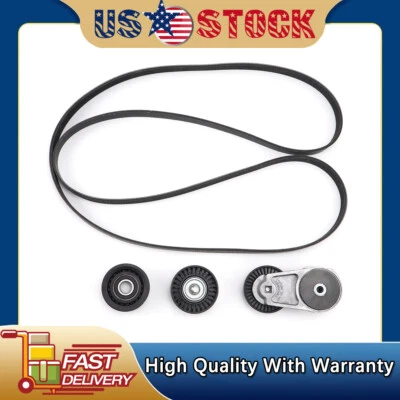 Conjunto de tensor de correa de transmisión con polea para Dodge Charger Challenger V6 3,6 L Foto 1 de 4