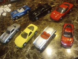 Die-Cast Corvette Lot 1:38 1:32 Maisto New Ray Tootsie Welly MC Toy - Picture 1 of 13