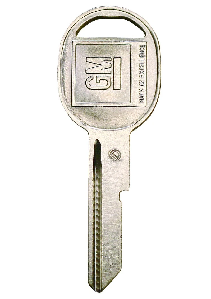 CHEVROLET GMC 1968 1972 1976 1980 1987 88 1989 CHEVELLE SUBURBAN GM D KEY BLANK - Image 1 of 1