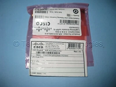 Cisco Aironet AIR-ACC245LA-N Lightning Arrestor Surge Protector N Connector - Image 1 of 3