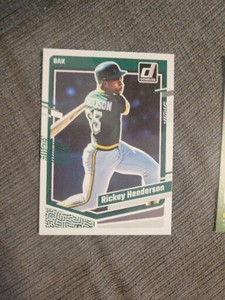 Rickey Henderson 2023 Donruss #189 [Base] Oakland Athletics Baseball Card