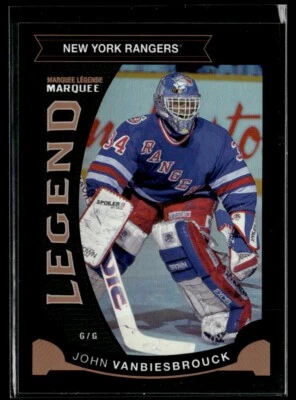 2015-16 O-Pee-Chee Rainbow Black John Vanbiesbrouck 051/100 #556 - Image 1 of 2